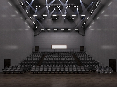 现代电影院 歌剧院 报告厅