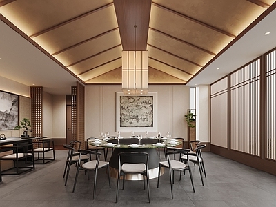 新中式包厢 新中式餐厅包间 餐厅包厢 酒店包厢 会所包厢