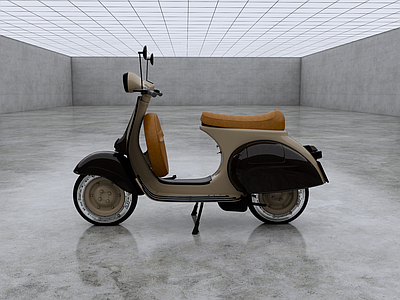 摩托车 Vespa 小摩托