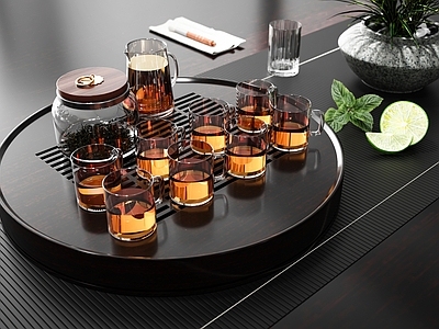 茶具 茶盘 茶具 玻璃茶杯