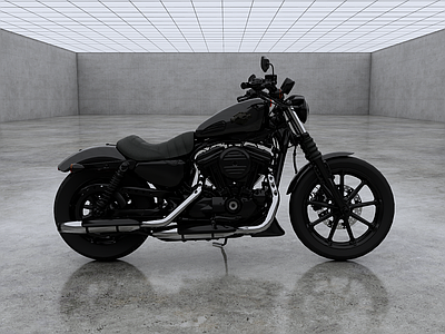 摩托车 哈雷 Iron 88 巡航摩托 美式摩托