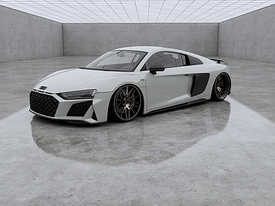 汽车 奥迪 R8 V10 超跑 超豪华车 街车