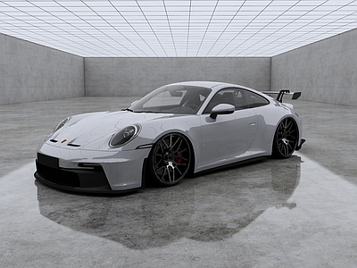 汽车 保时捷 911 GT3 跑车 街车 豪华车