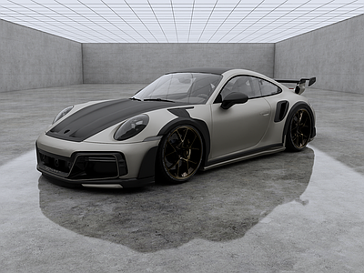 汽车 保时捷 911 Turbo S 跑车 街车 赛车