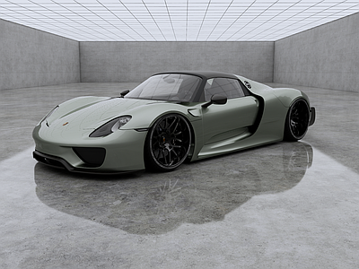 汽车 保时捷 918 Weissach 超跑 超豪华车 街车