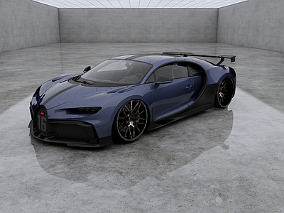 汽车 布加迪 Chiron 超跑 超豪华车
