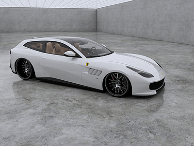 汽车 法拉利 GTC4 Lusso 猎装车 超豪华车