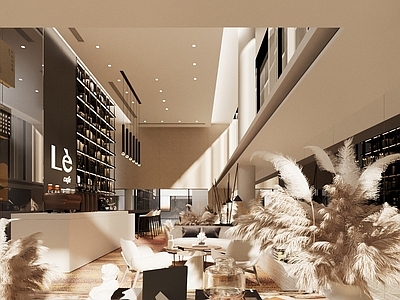 现代咖啡厅 奶茶店