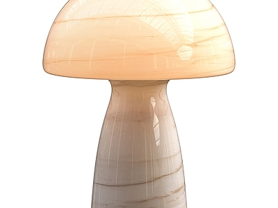 现代奶油台灯 Globen Fungo 蘑菇灯