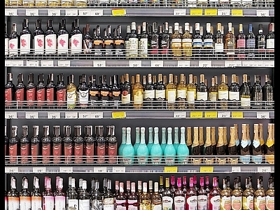 现代酒柜 葡萄酒商店