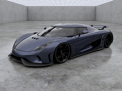 现代汽车 柯尼塞格 Regera 超跑 超豪华车