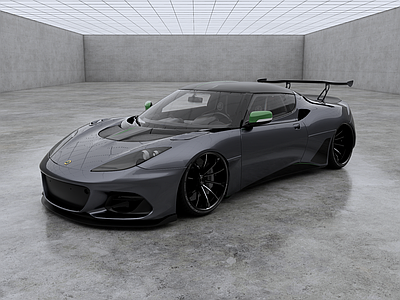 汽车 路特斯 Evora 跑车 性能车 街车