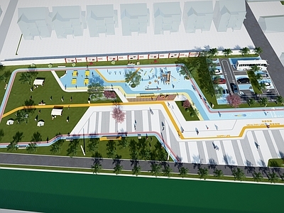 现代景观公园 景观公园 体育公园 儿童公园 乡村公园