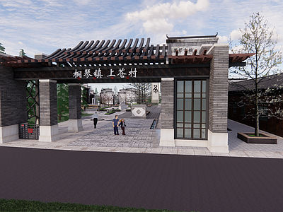 现代新中式民宿建筑 平地民宿建筑 山地民宿建筑 中式民宿 苏式 民宿群落