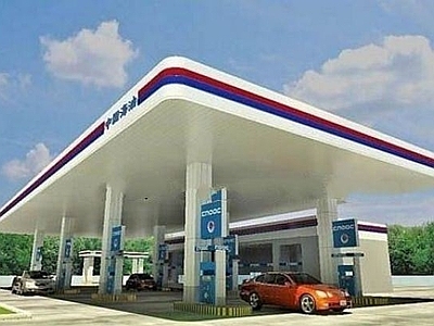 现代户外椅 加油站