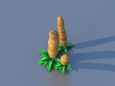 灌木 卡通 植物 灌木