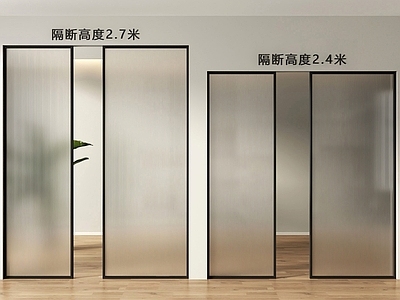 现代隔断 餐厅隔断 卫生间隔断 隔断墙 玻璃隔断 长虹玻璃隔断