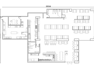 现代西餐厅 西洋料理店 西式饭厅 欧式餐厅 西餐馆 西式餐厅 施工图