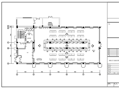 现代整体办公空间 高档综合办公楼 施工图
