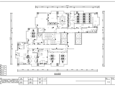 现代整体办公空间 精品电子设备公司 施工图