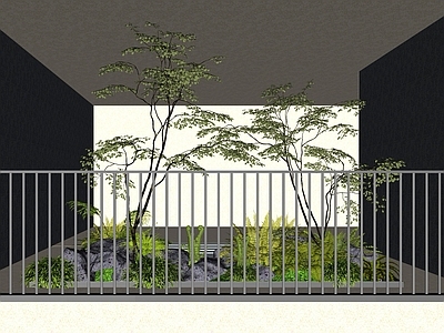 植物组合 树池植物组合 室内景观 室内绿植