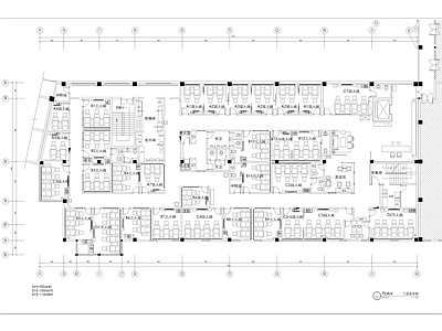 现代新中式足浴店 水疗足浴 施工图
