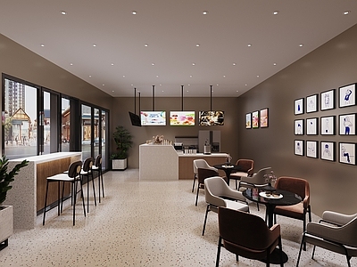 现代咖啡厅 现代咖啡店