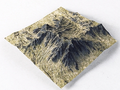 现代其他景观 山地 山脉 山峰 山体 自然地貌