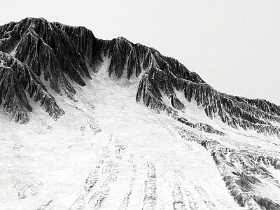 现代其他景观 雪山 山脉 山体 山峰 山地