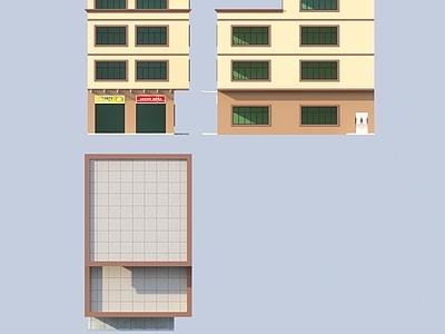 现代其他建筑外观 私宅 自建房