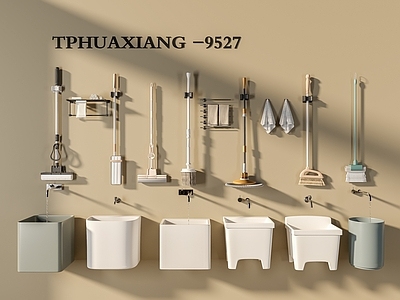 拖把池 拖把 拖把池 扫