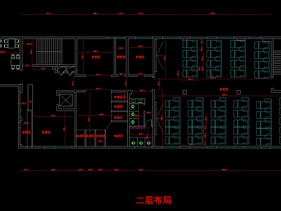 现代极简足浴店 洗浴足疗汤泉澡堂 施工图