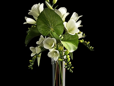 现代佛龛 鲜花花瓶装饰