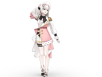女人 二次元女孩 卡通女孩 美少女 魔法师 萝莉