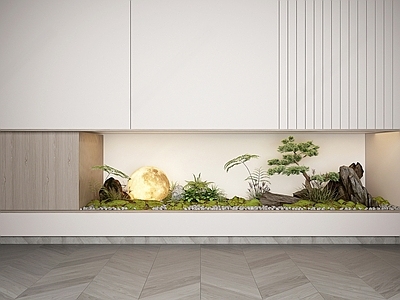现代庭院景观小品