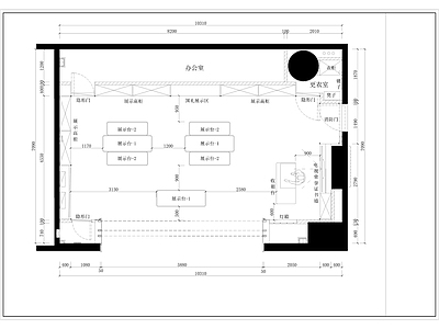 现代其他商业空间 专卖店 专卖店柜子 特产店柜子 施工图