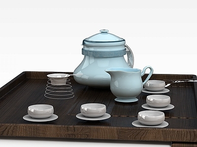 现代麻将桌 功夫茶盘茶具