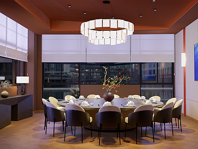 新中式中餐厅 中餐厅明档