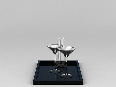 现代麻将桌 鸡尾酒杯