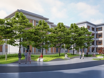 现代校园景观 校园文化广场 学校文化广场 树池坐凳 书卷坐凳 学校景观