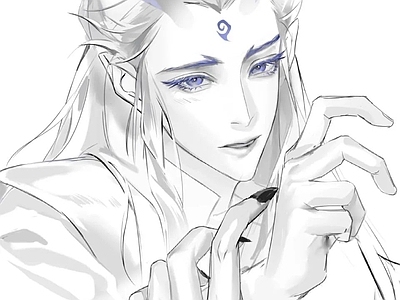 现代纸书本 哪吒敖丙手绘海报