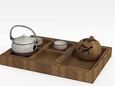 现代麻将桌 功夫茶盘茶具