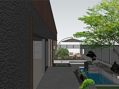 新中式屋顶花园 四代空中花园
