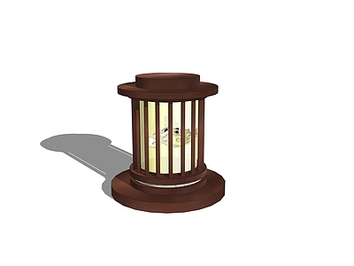 新中式其他灯具 新中式矮柱灯 54套