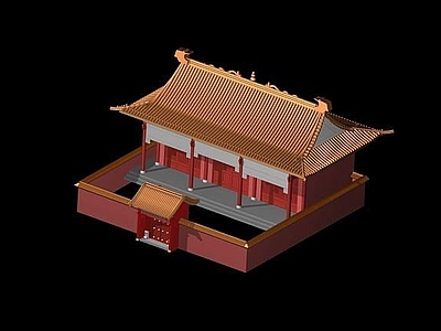 现代其他建筑外观 古建筑宫殿