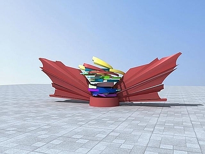 现代其他景观小品 广场雕塑