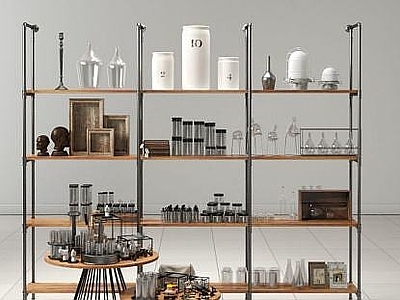 现代妆台妆凳 商品展架