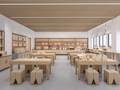 现代教室 书法教室 美术教室