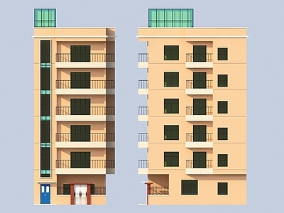 现代其他建筑外观 私宅 自建房