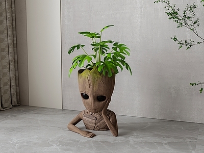 盆栽 北欧绿植盆栽